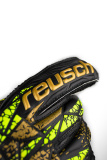 Reusch Attrakt Infinity Finger Support 5470710 7739 black yellow gold 2